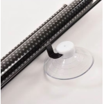 Parasolar auto cu ventuze retractabil negru 68 cm x 125 cm