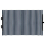 Parasolar auto tip jaluzea cu ventuze 150 x 70 x 6 cm Gri