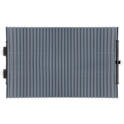 Parasolar auto tip jaluzea cu ventuze 150 x 70 x 6 cm Gri