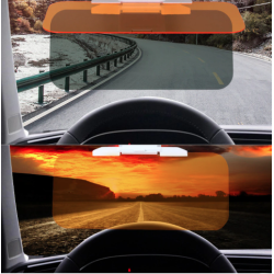 Parasolar HD Visor / Vision Auto 2in1 Pentru Zi/Noapte