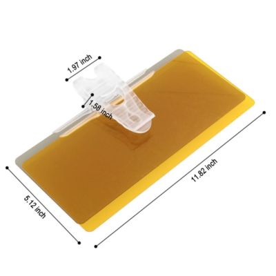 Parasolar HD Visor / Vision Auto 2in1 Pentru Zi/Noapte