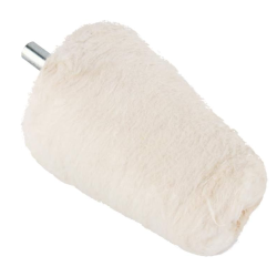 Pasla conica bumbac slefuit lustruit pentru bormasina