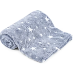 Patura pufoasa fosforescenta 50X60 cm stelute luminoase