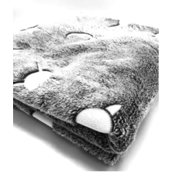 Patura pufoasa fosforescenta stelute GLOW IN THE DARK  Patura pufoasa fosforescenta stelute GLOW IN THE DARK