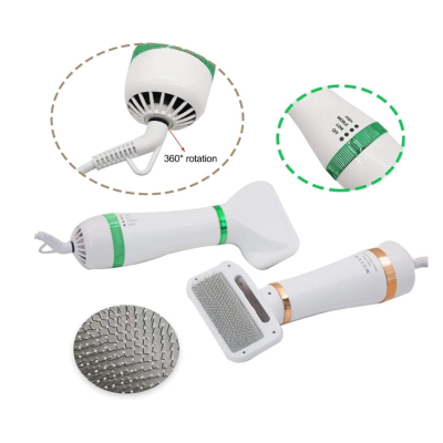 Perie cu feon 2 in 1 pentru animale Q M631