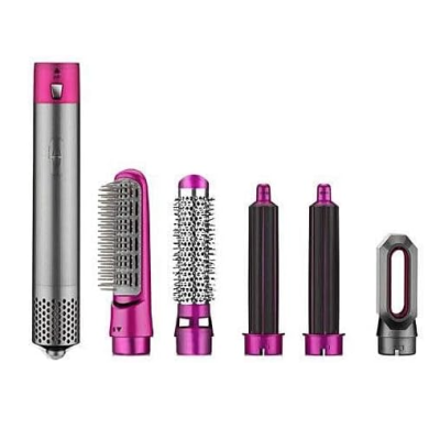 Perie de indreptat parul 5 in 1 Andowl Q M511 cu uscator