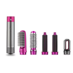 Perie de Par Electrica Multifunctionala 5 In 1 Cu Aer Cald 1000W