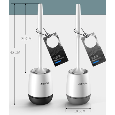 Perie de toaleta TPR pentru montaj pe perete Cilindrica