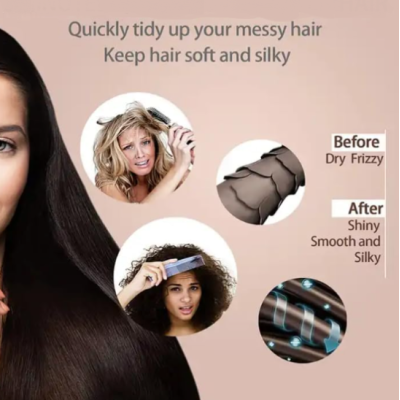 Perie electrica de indreptat parul din ceramica MZ 5807