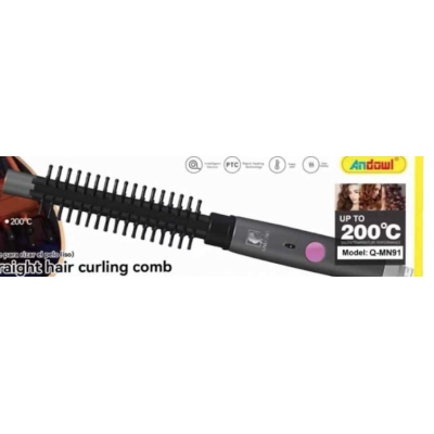 Perie Electrica de indreptat parul si ondulat pentru volum 2 in 1 Q MN91