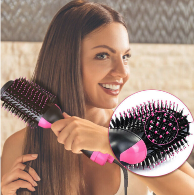 Perie electrica One Step 3in1 pentru volum cu aer cald uscator/ perie/ondulator 1000 W