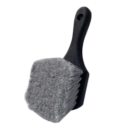 Perie pentru roti/anvelope 215 x 55 x 55 mm Gri/Negru