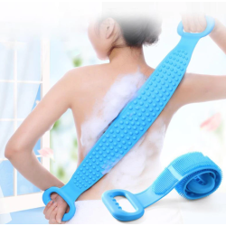 Perie tip banda din silicon pentru spalat pe spate