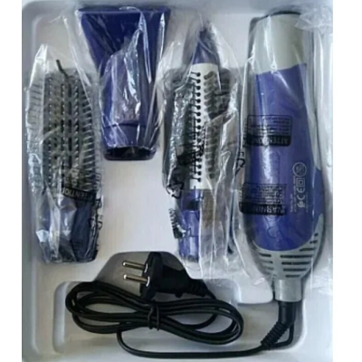 Perie uscator par 5 in 1 Cronier 800 4 cu multiple accesorii pentru o coafura pefecta