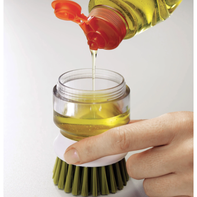 Perie Vase cu Recipient Dozare detergent