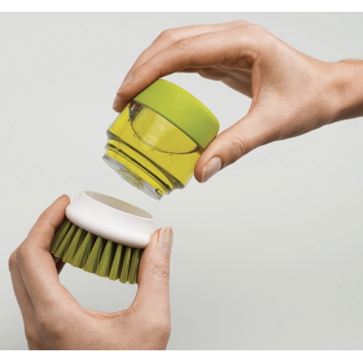 Perie Vase cu Recipient Dozare detergent