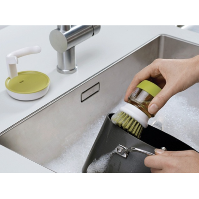 Perie Vase cu Recipient Dozare detergent