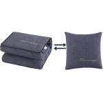 Perna 2 in 1 multifunctionala 40x40x10cm/110x150cm ALBASTRA