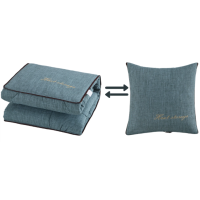 Perna 2 in 1 multifunctionala 40x40x10cm/110x150cm VERDE