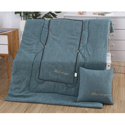 Perna 2 in 1 multifunctionala 40x40x10cm/110x150cm VERDE