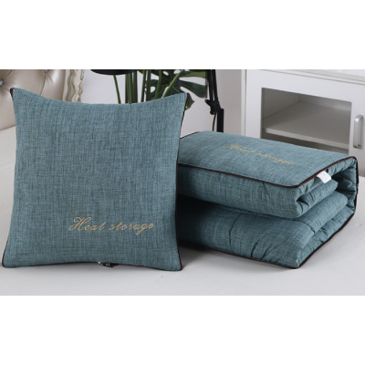 Perna 2 in 1 multifunctionala 40x40x10cm/110x150cm VERDE