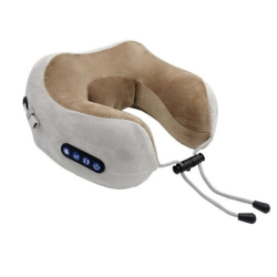 Perna electrica de Vibromasaj Confort si Relaxare in zona Cervicala Spuma cu memorie