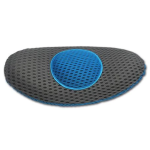 Perna ergonomica Comfy Curve Gri cu albastru pentru sustinere lombara si spate