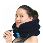 Perna Gonflabila pentru gat guler reglabil