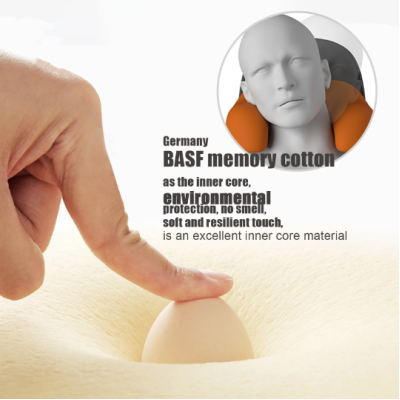 Perna pentru tetiera pentru masina cu spuma de memorie Negru Gri