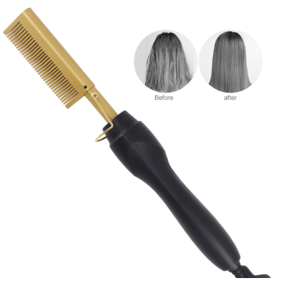 Pieptan Electric pentru Indreptarea Parului