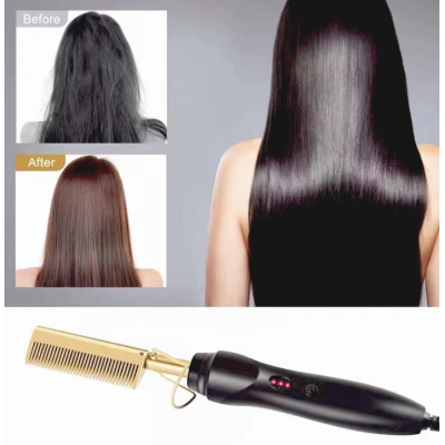 Pieptan Electric pentru Indreptarea Parului