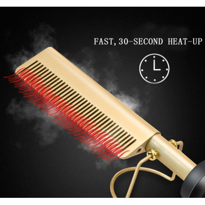 Pieptan Electric pentru Indreptarea Parului