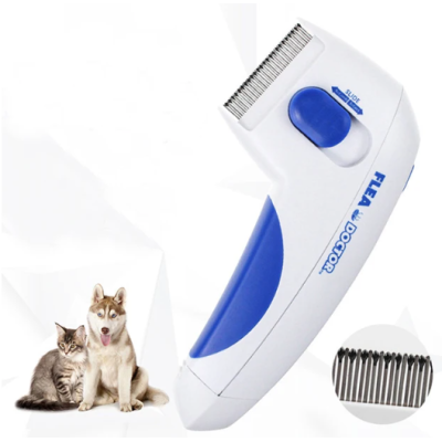 Pieptene electric impotriva puricilor Ultrasonic Flea Doctor