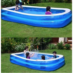 Piscina gonflabila pentru Adulti/Copii dimensiuni 200 x 150 x 50 cm Dreptunghiular