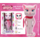 Pisicuta vorbitoare Talking Angela ROZ cu sunete si lumini - 30 cm Pisicuta vorbitoare Talking Angela ROZ cu sunete si lumini - 30 cm