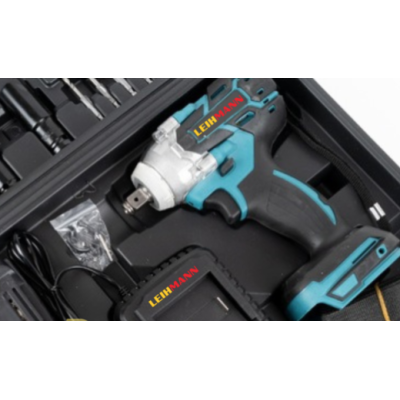 Pistol de impact 98VF cu 2 acumulatori si 40 accesori LEIH MANN