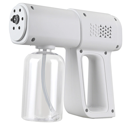 Pistol de pulverizare K5 pentru dezinfectie, Incarcare USB, Nanotehnologie, Umidificare/Dezinfectare/Atomizare, 380ml