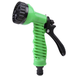 Pistol de stropit 7 moduri de udare material ABS fara scurgeri negru/verde