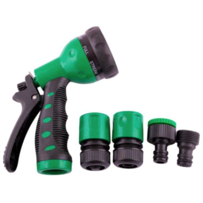 Pistol de stropit cu 8 functii 4 accesorii plastic