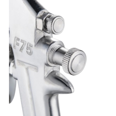 Pistol de vopsit F-75 S  cu aer comprimat + rezervor 750ml CUPA DEDESUBT