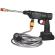 Pistol pentru spalat de inalta presiune putere 18V Negru Pistol pentru spalat de inalta presiune putere 18V Negru
