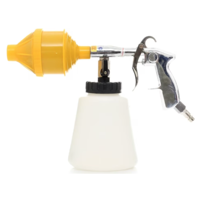 Pistol pneumatic pentru curatat tapiterie auto cu 2 duze capacitate 1L