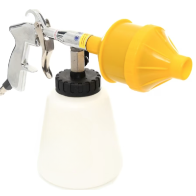 Pistol pneumatic pentru curatat tapiterie auto cu 2 duze capacitate 1L
