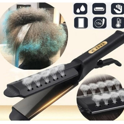 Placa de indreptat parul invelies ceramic 140 200grade Neagra AO 50021