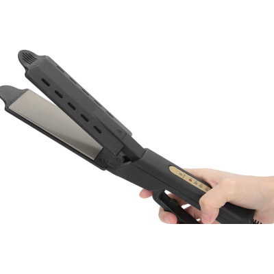 Placa de indreptat parul invelies ceramic 140 200grade Neagra AO 50021