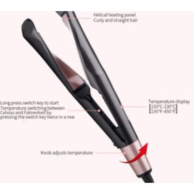 Placa de indreptat si ondulat parul cu invelis ceramic