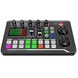 Placa de Sunet Live Q SK7 cu Mixer Audio Podcast si Schimbator de Voce
