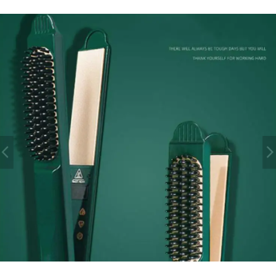 Placa indreptat parul tip perie fara fir