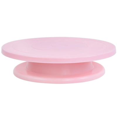 Platou rotativ pentru ornat si decorat torturi