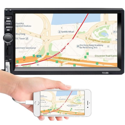 Player auto 2DiN Radio FM Navigatie fara camera